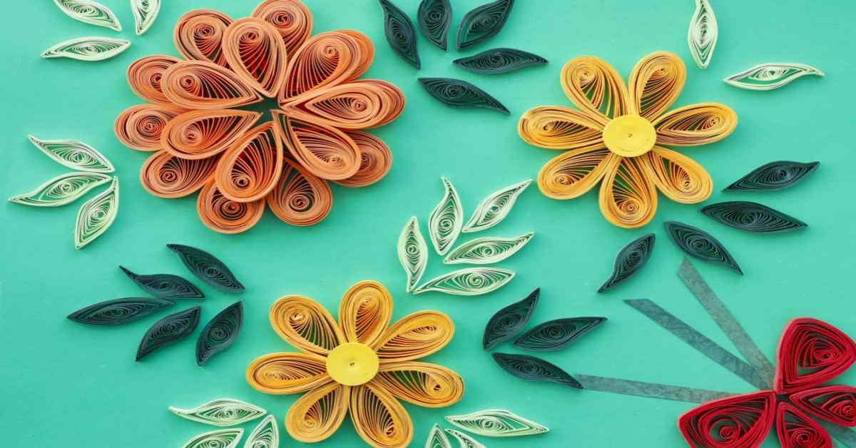 quilled paper art beautiful wall hanging with paper