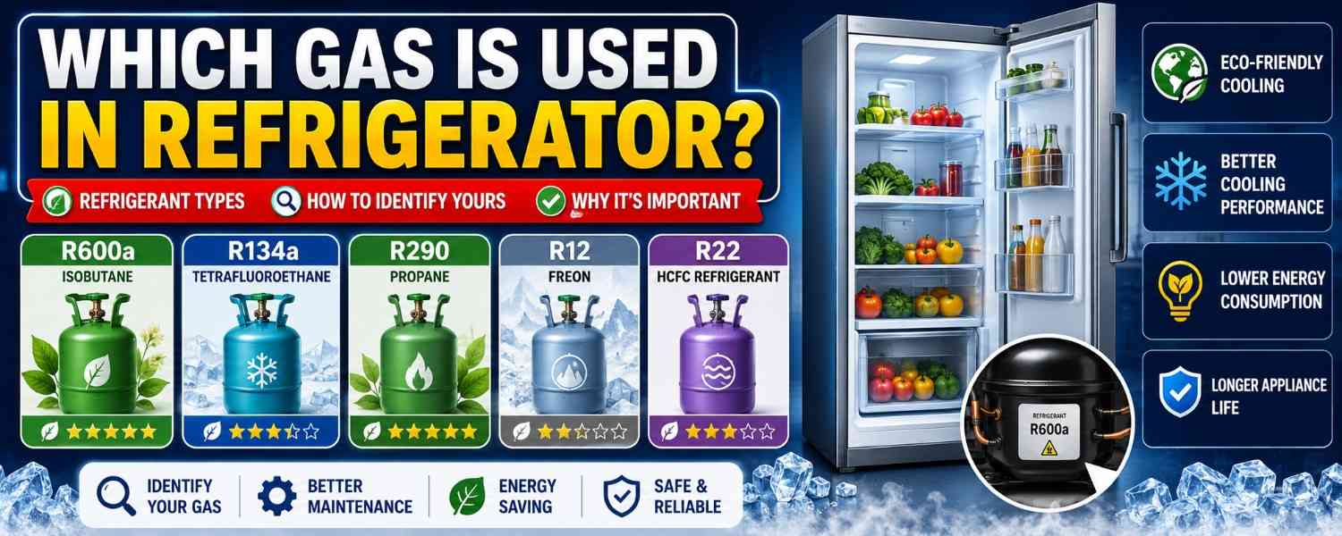 Which Gas is Used in Refrigerators? Refrigerant Types, How to Identify Yours & Why It's Important