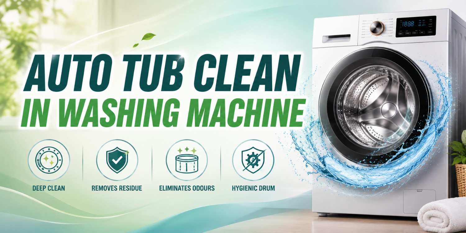 Auto Tub Clean in Washing Machine: How It Works, When You Should Use It, and What to Know Before Using It