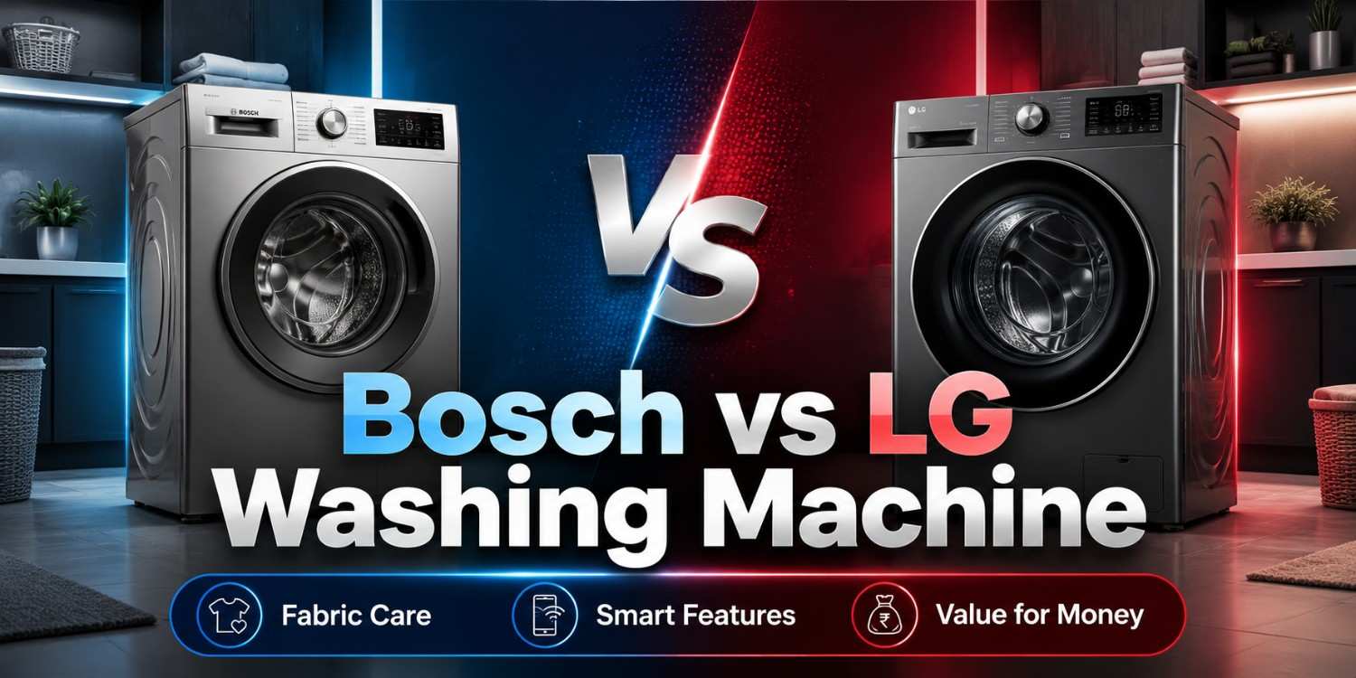 Bosch vs LG Washing Machine: Which Brand Is Better for Indian Homes in 2026?