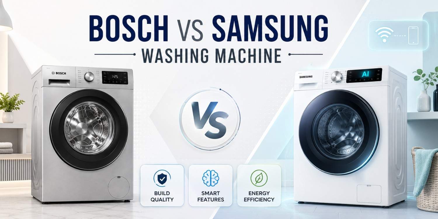 Bosch vs Samsung Washing Machine: Which Brand Should You Choose in 2026?