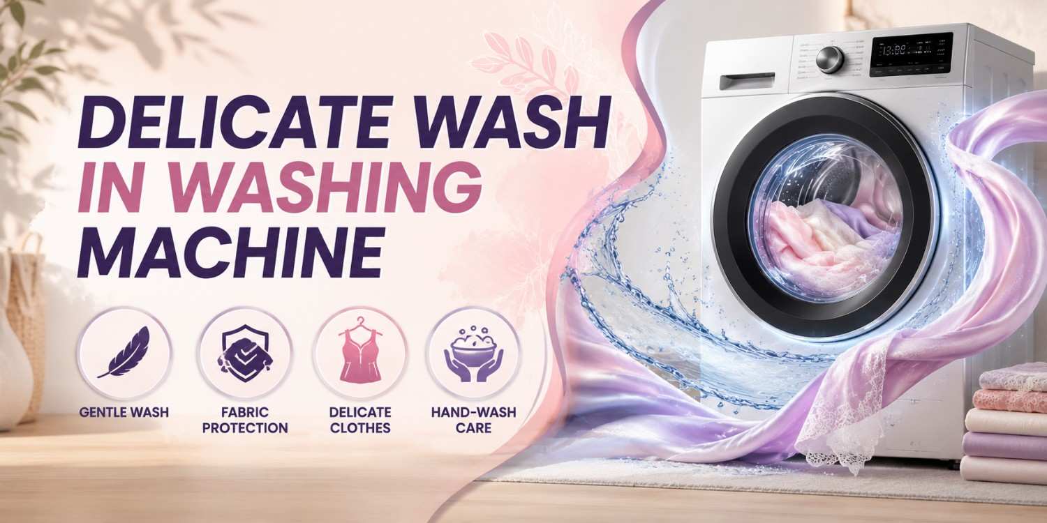 Delicate Wash in Washing Machine: How It Works, When You Should Use It, and What to Know Before Using It