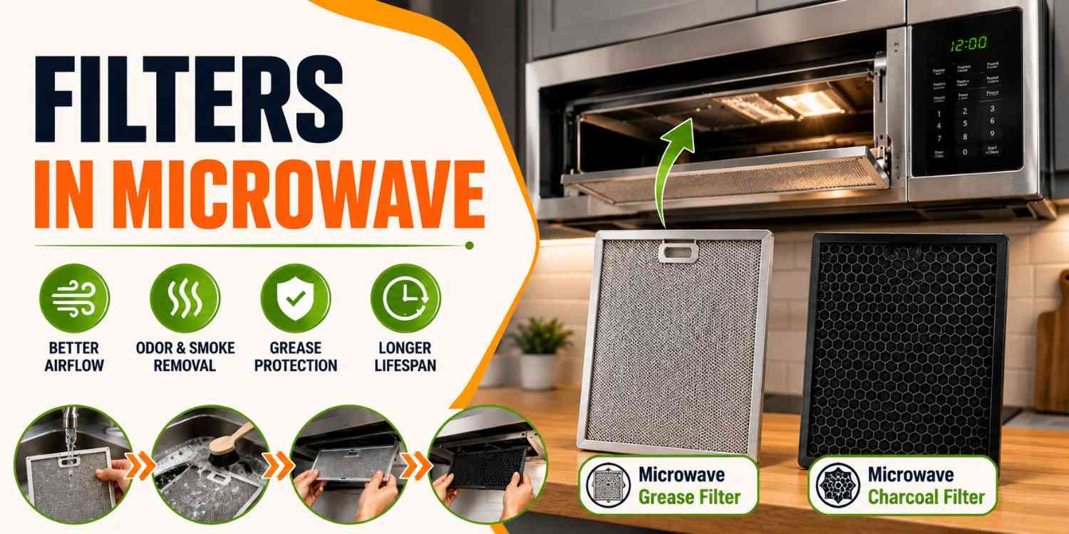 Filters in Microwave Explained: Types, Uses, How to Clean and Replace with Maintenance Tips