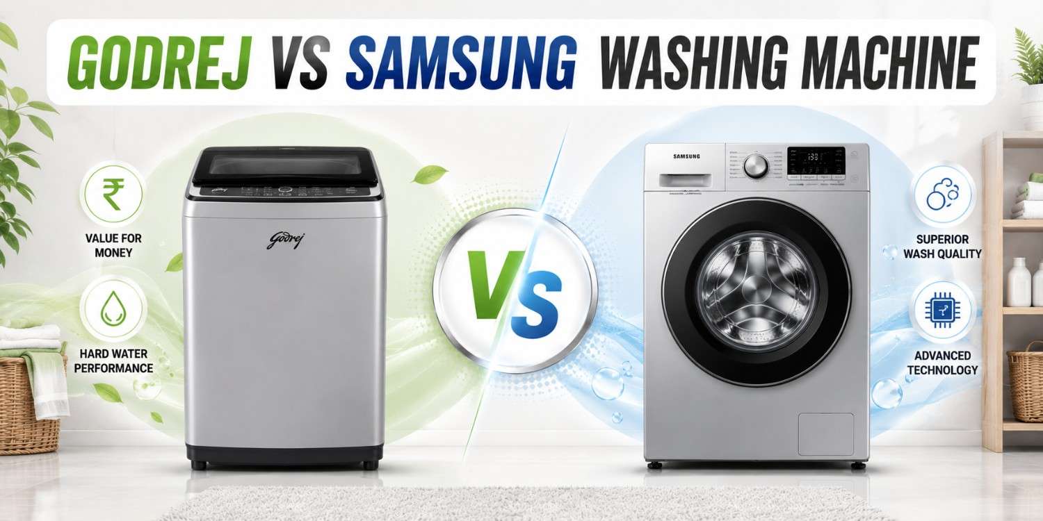 Godrej vs Samsung Washing Machine: Which Brand Is Better for Indian Homes in 2026?