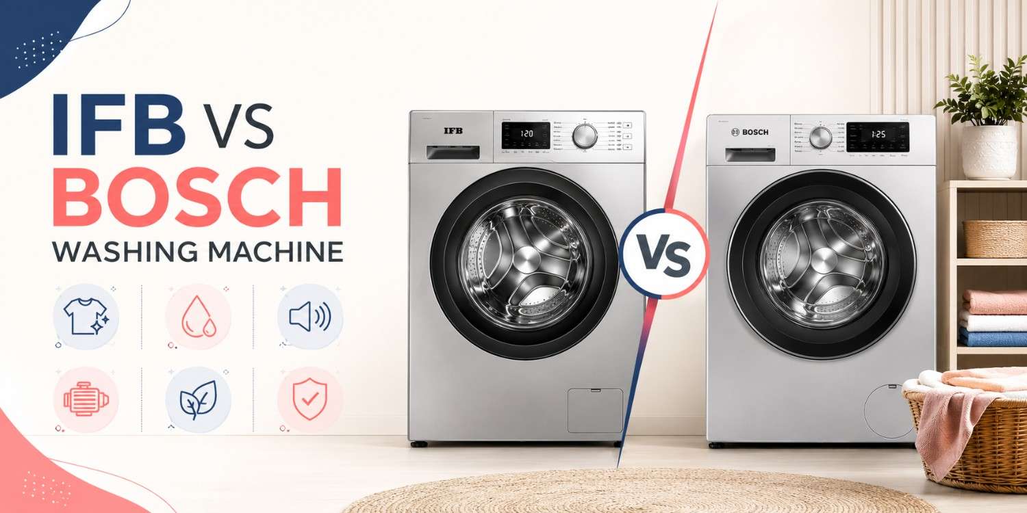 IFB vs Bosch Washing Machine: Which Brand Is Better for Your Home?