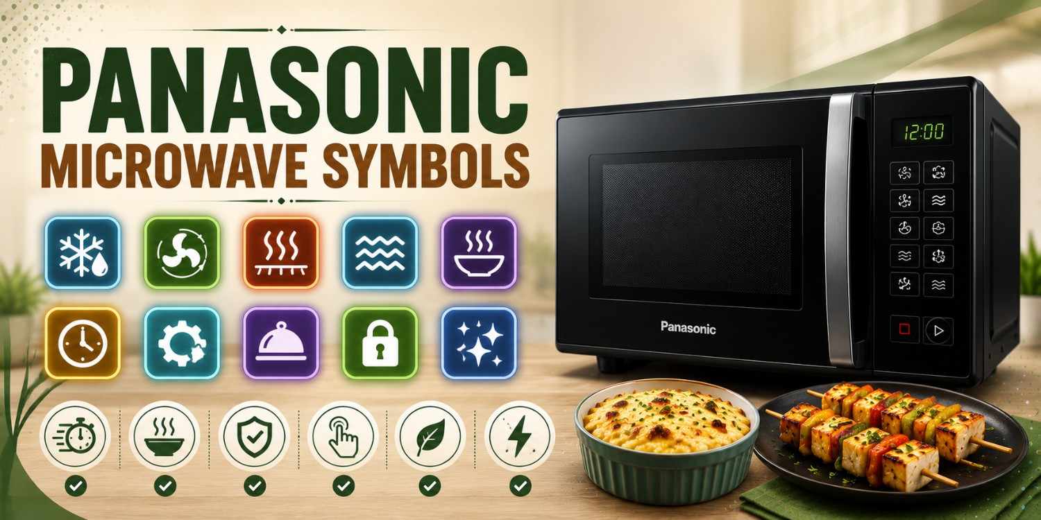 Panasonic Microwave Symbols Meaning: Every Icon, Function &amp; Feature Explained