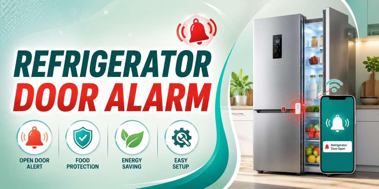 Refrigerator Door Alarm: Complete Guide to Working, Types, Installation, Benefits &amp; Buying Tips