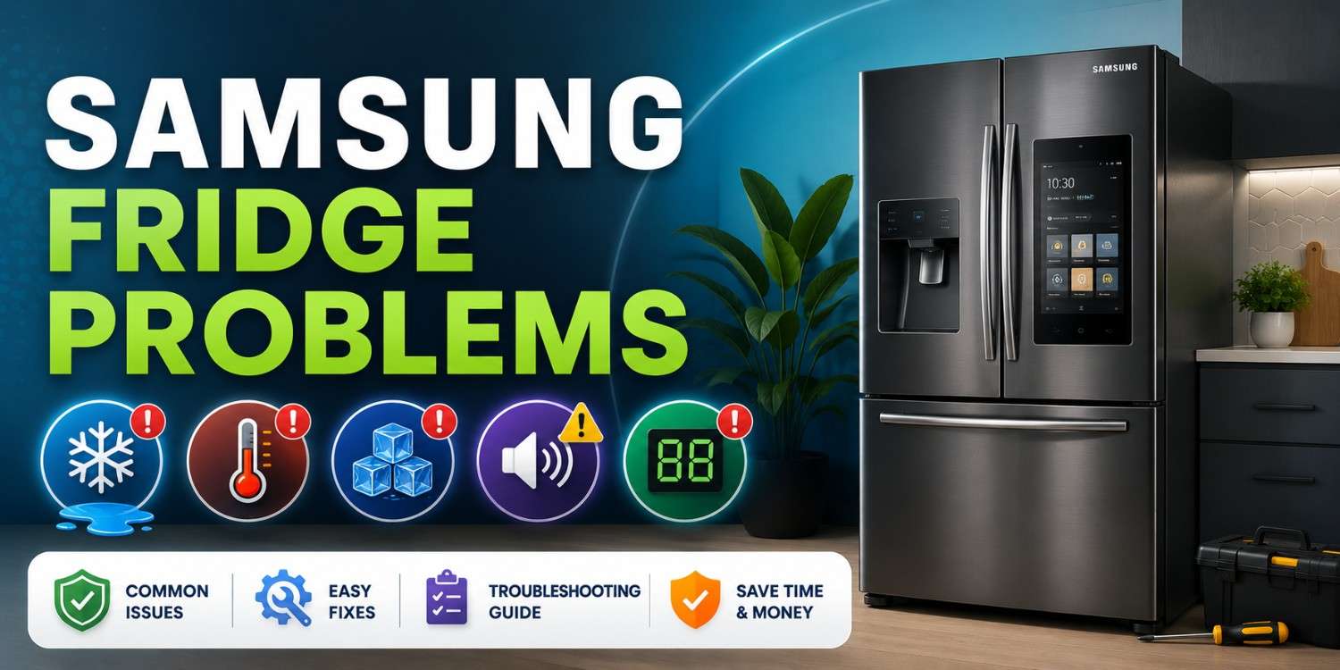 Samsung Fridge Problems: Common Issues, Fixes & Troubleshooting Guide (2026)