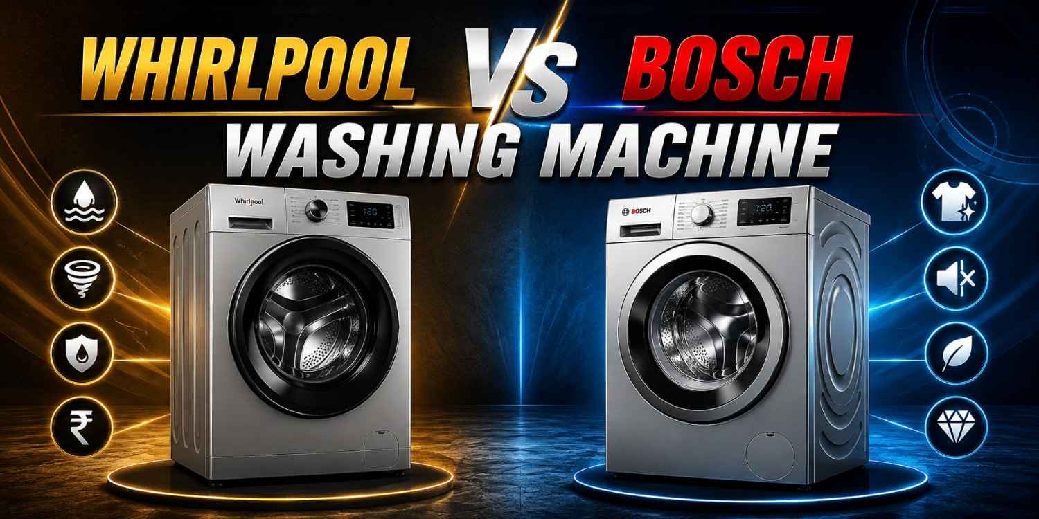 Whirlpool vs Bosch Washing Machine: Which Brand Is Better for Indian Homes in 2026?