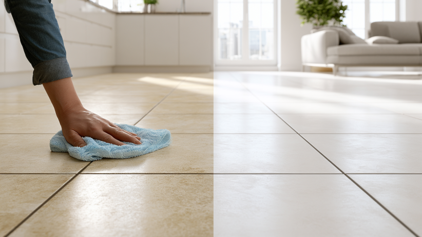 How to Clean Floor Tiles: Best Ways to Clean Matte Tiles Without Stains