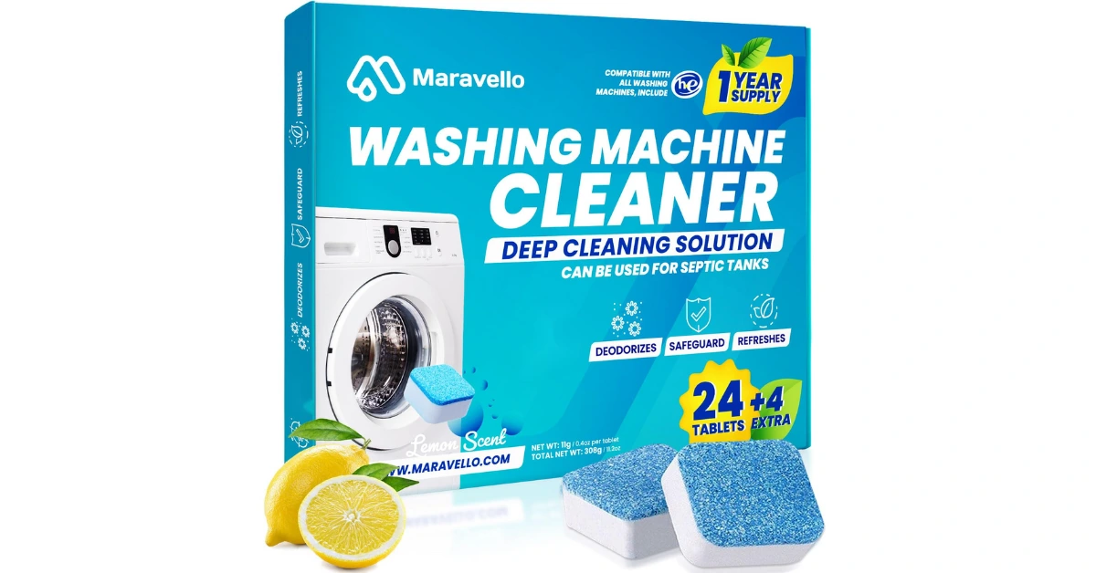 maravello washing machine tub cleaning tablets