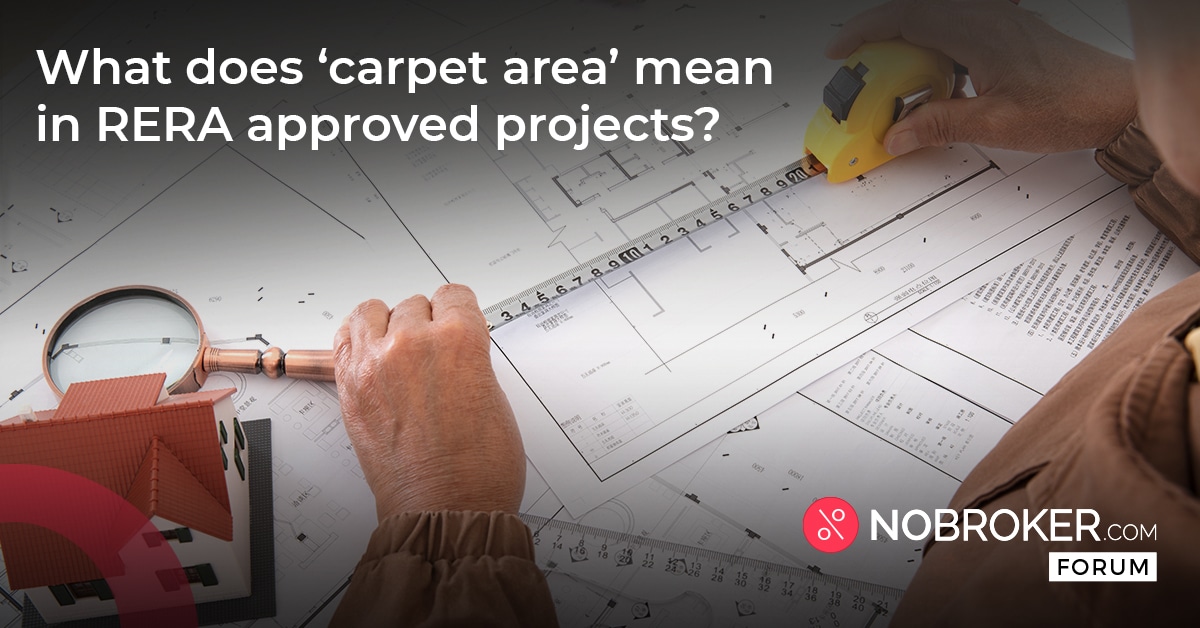 What is rera carpet area definition? Rera carpet area vs carpet area.