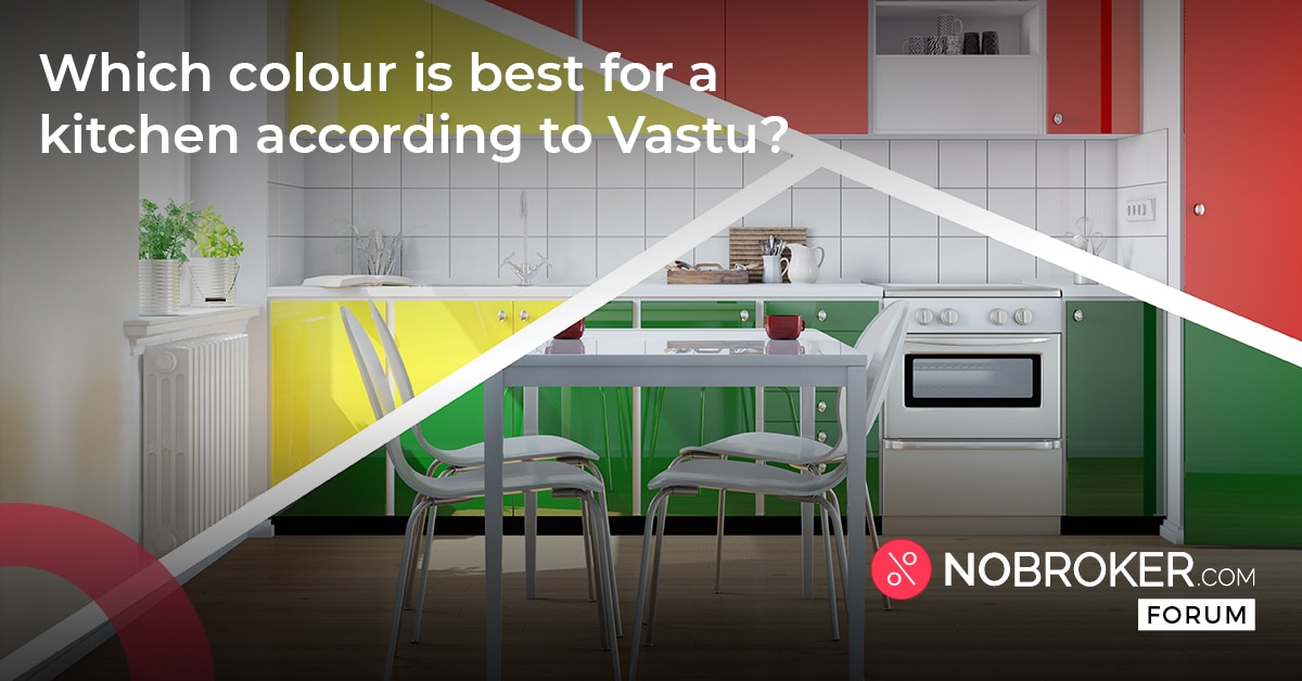 Which colour is best for kitchen according to vastu?