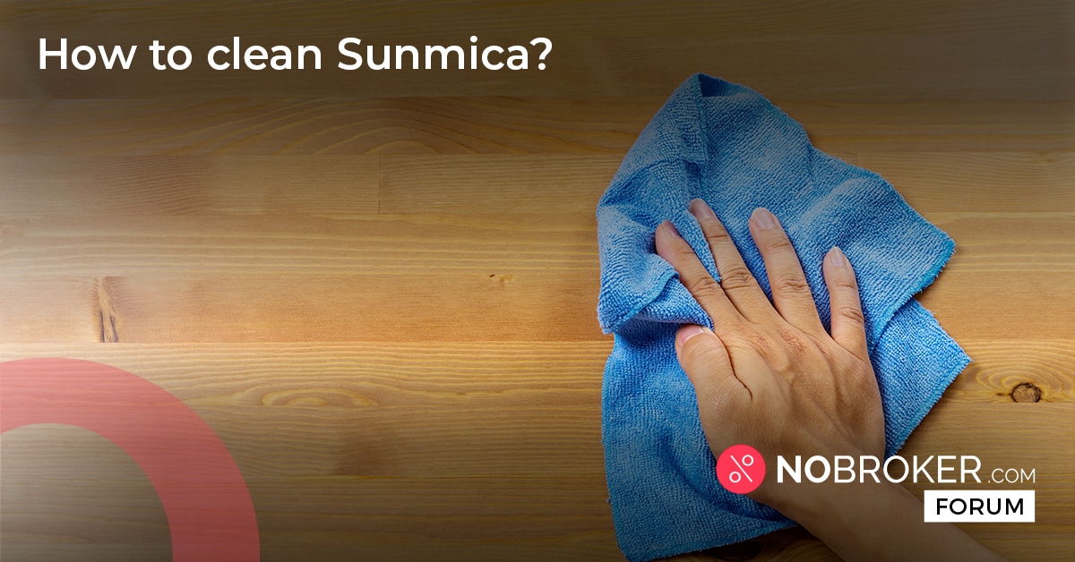 How to Clean Sunmica at Home