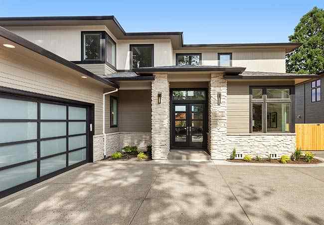 Front elevation 3D tiles