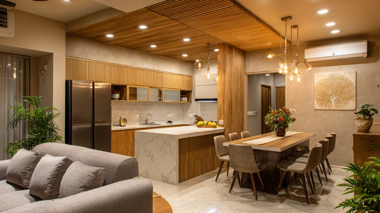 Balanced home interior design across all rooms