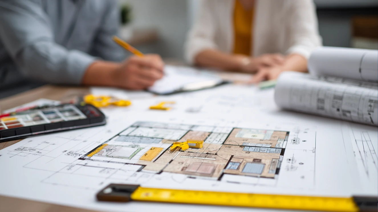 2 BHK interior planning with size and budget documents