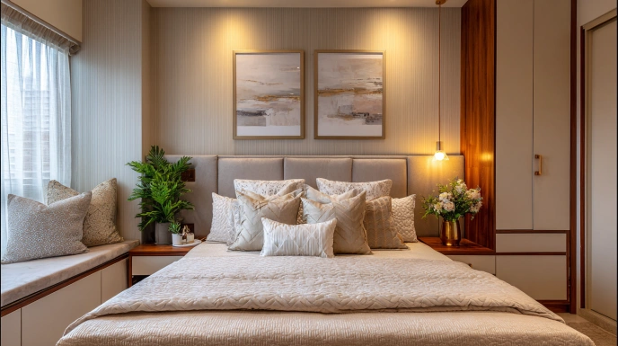 Bedroom 2 BHK Flat Interior Design Guide 2026