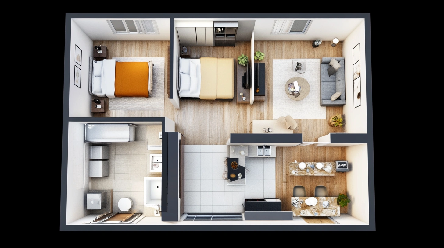 2bhk 15 30 house plans