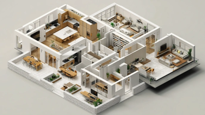 See your space come alive with 3D visualisation