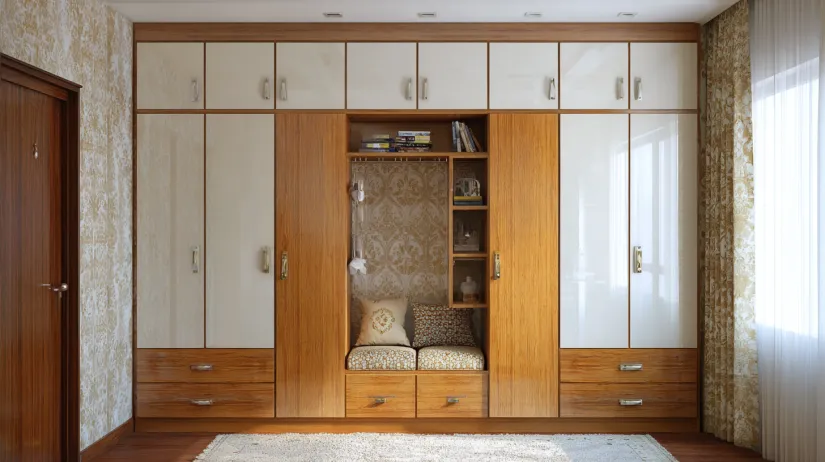 4 door wardrobe design ideas