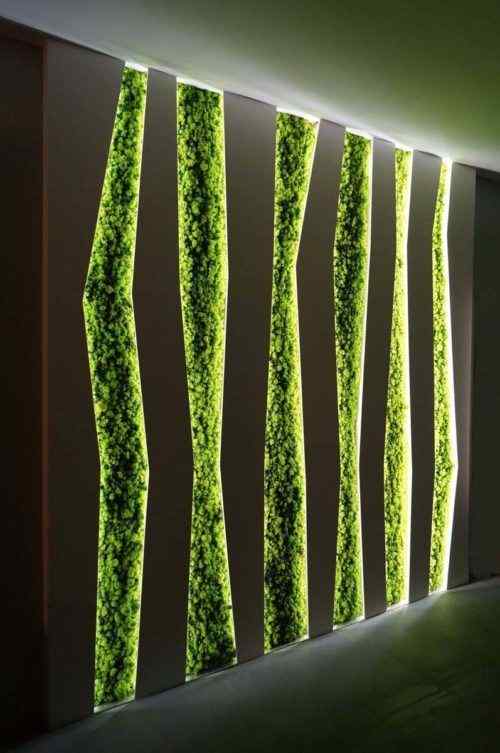 Artificial Grass Wall Designs
