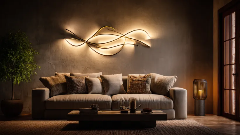 A Wall Sconce Living Room Light