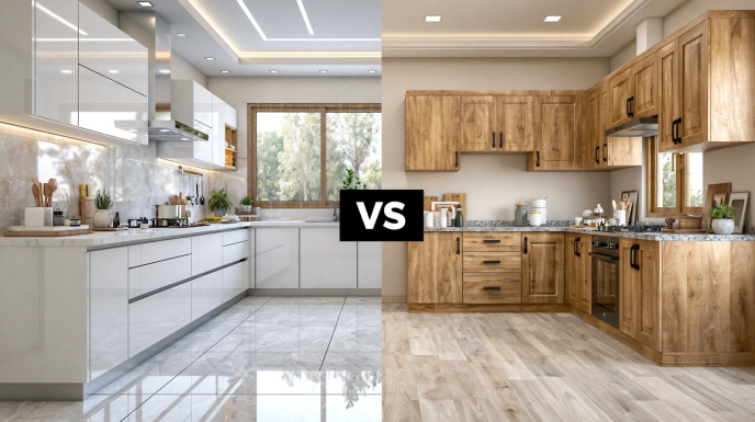 Acrylic vs Laminate for Kitchen: Which Finish Is Right for You?