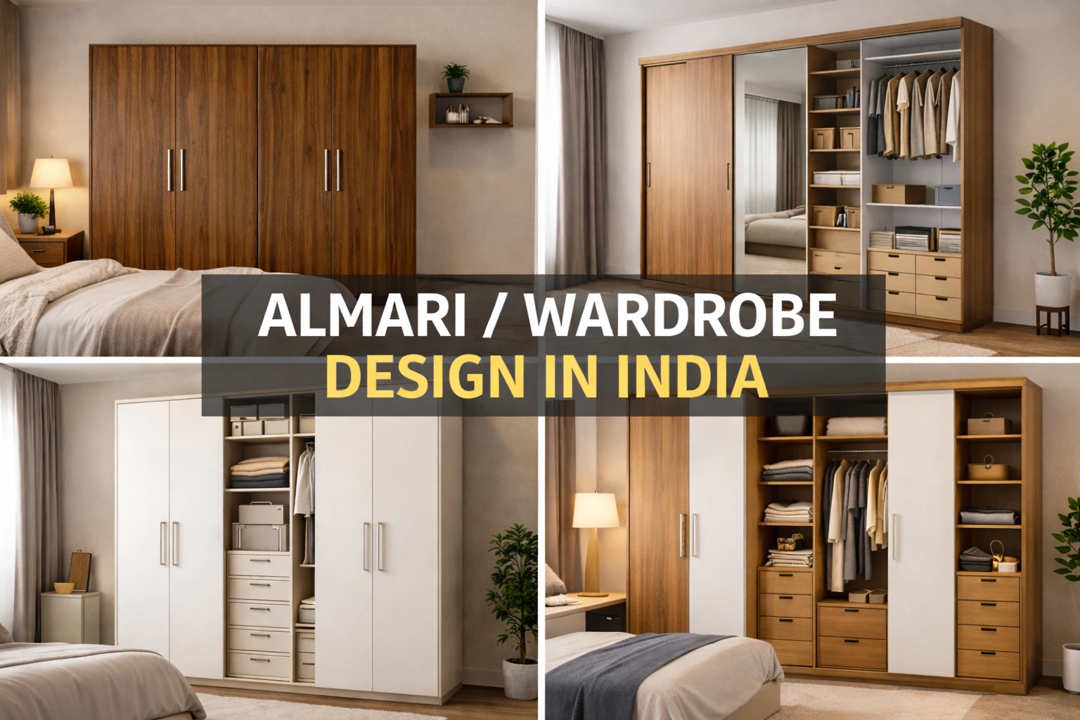 Almari Design With Price Guide: Wardrobes for Indian Homes 2026