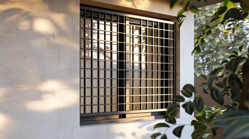 Aluminium Window Grill Design