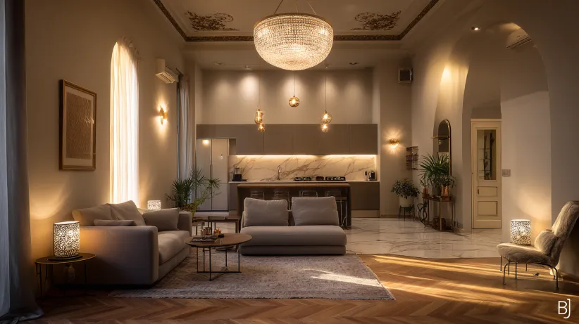 Appropriate Style for Living Room light