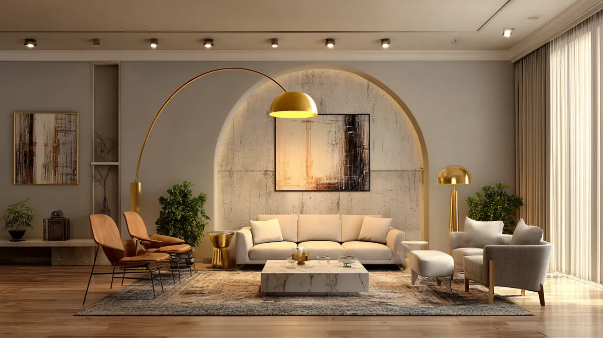 Arch Light for living room