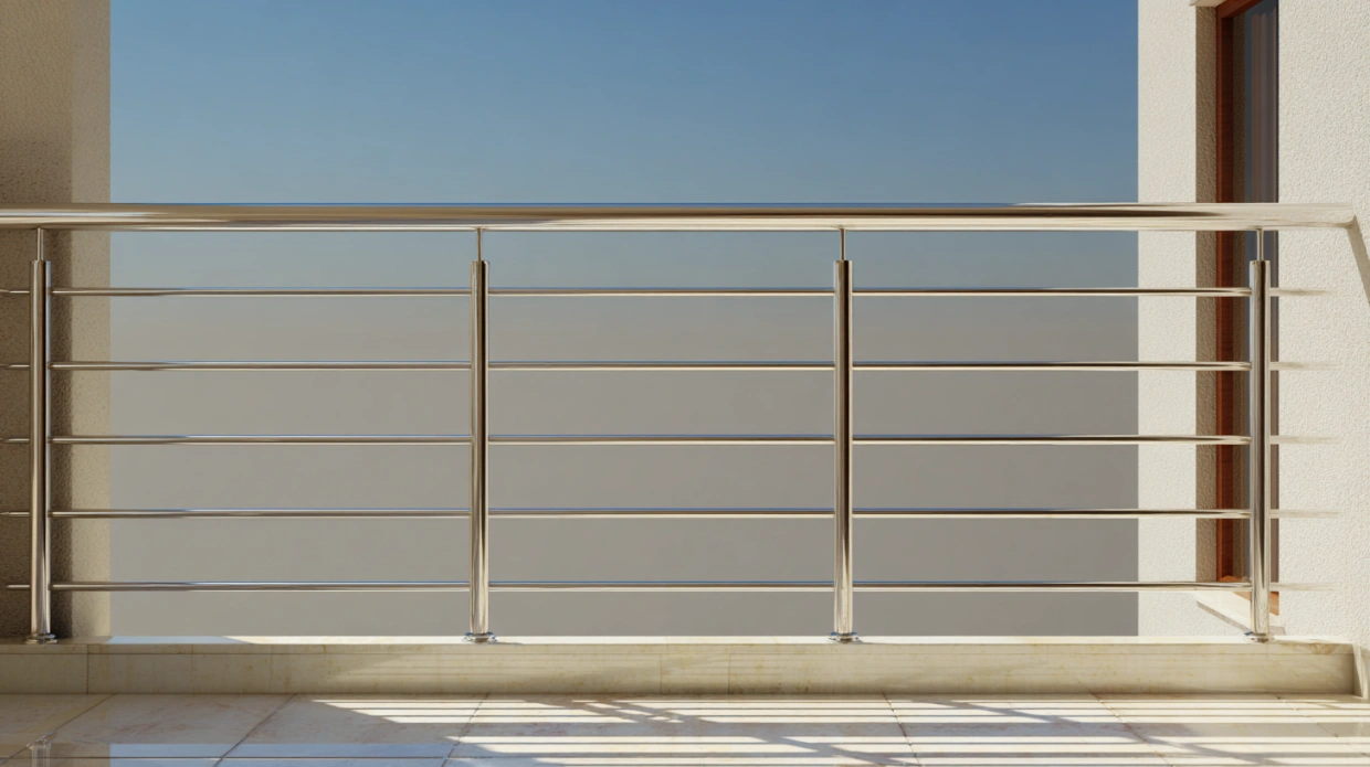 Stainless Steel Railing Price Per Sq Ft & Design Cost 2026