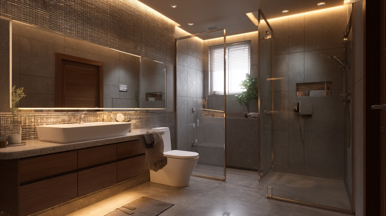 Bathroom interior cost in India