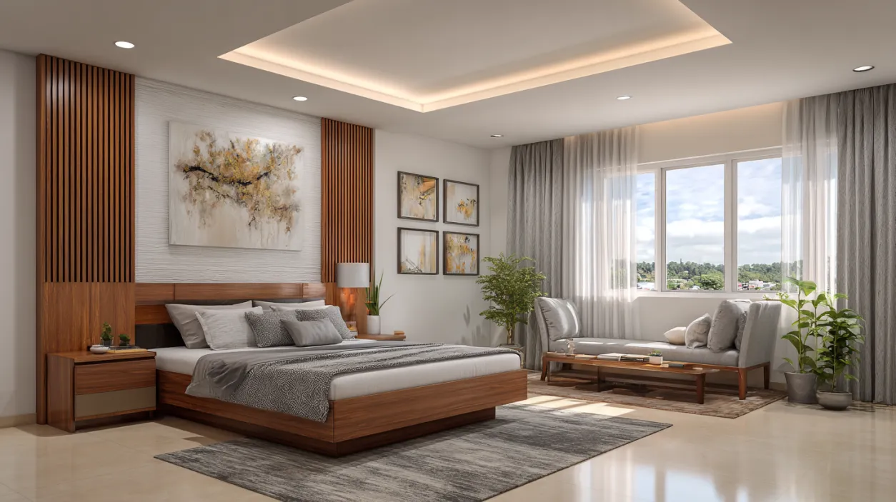Luxury bedroom interior design cost in Hyderabad homes
