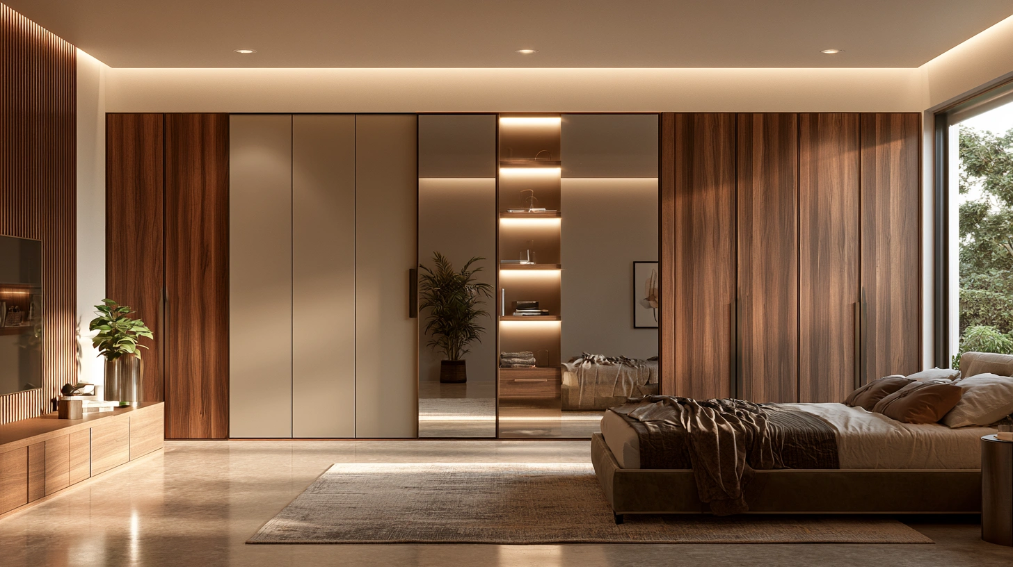 15 Modern & Cost-Effective Bedroom Wardrobe Designs in 2026