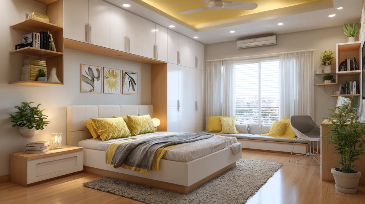 Budget Interior Design master bedroom