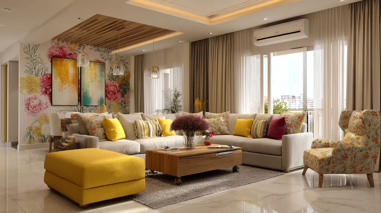 Budget Interior Design in Bangalore modern hall