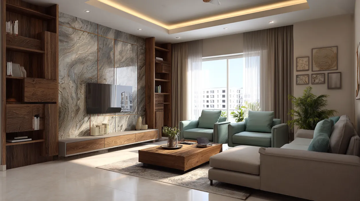 Budget Interior Design in Bangalore TV unit