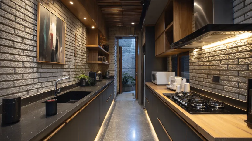 Built into the Brick Wall