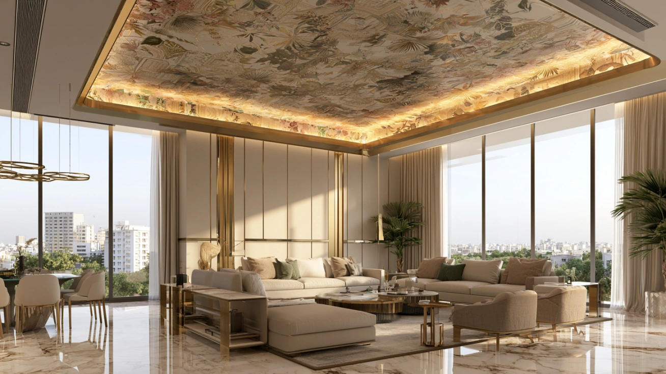 20 Ceiling Wallpaper Designs to Transform Your Home Interiors in 2026