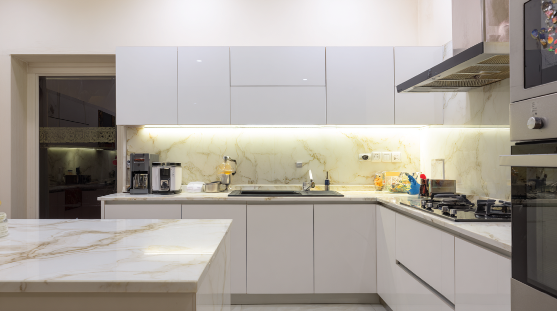 Grey granite countertop classic