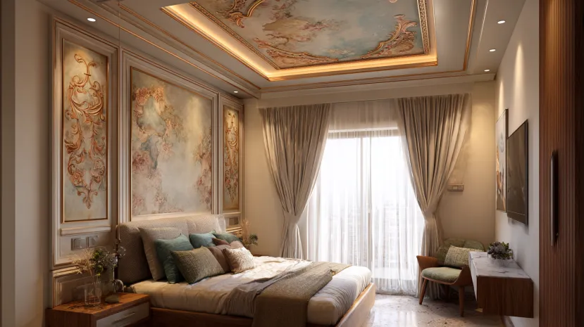 classical art cement pop design for elegant and traditional interiors
