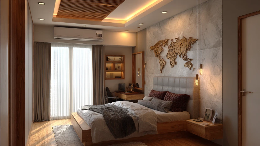 club-style lamps featured in modern profile light ceiling designs