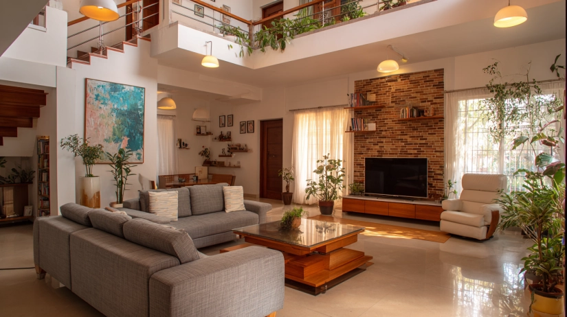 Contemporary living room design ideas in Bangalore