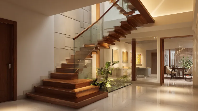 Contemporary Wood Staircase Design