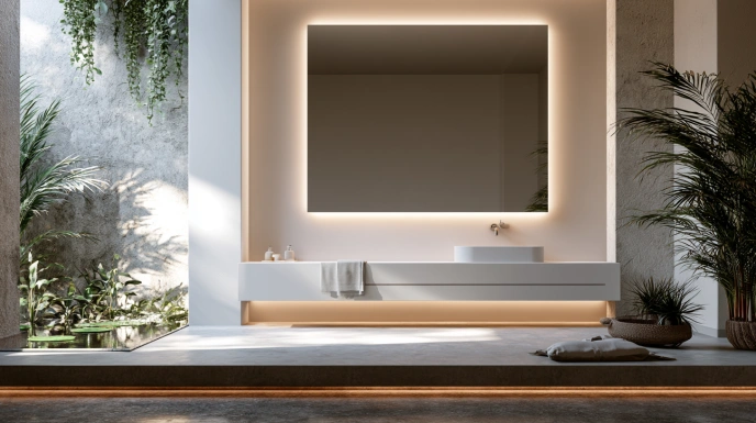 Corian solid surface countertop