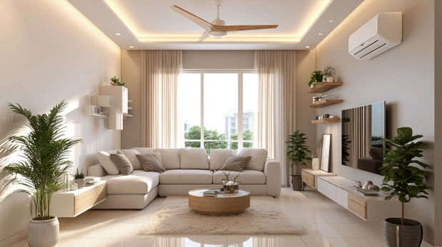 Corner sofa layout for small living room