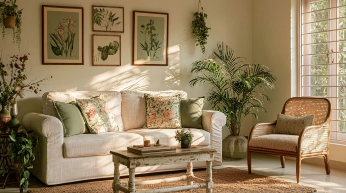 10 Cottage Living Room Design Ideas for Indian Homes 2026