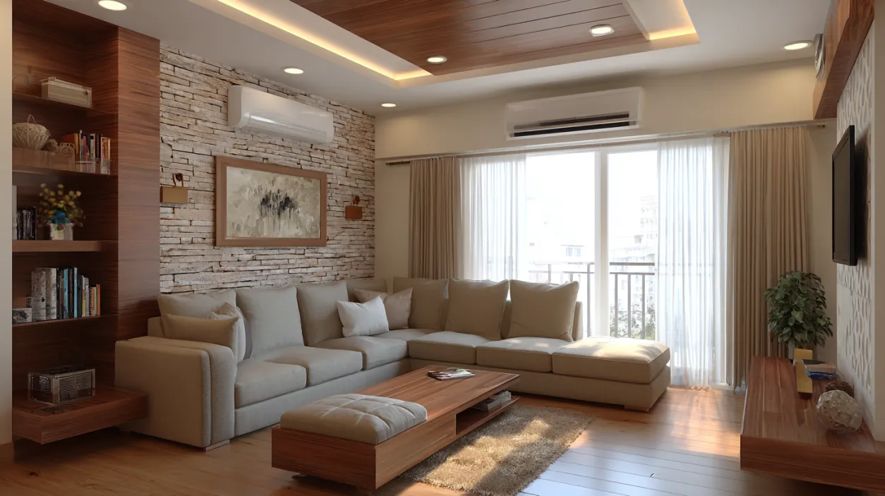 Colorful Apartment Interior Design in Bangalore